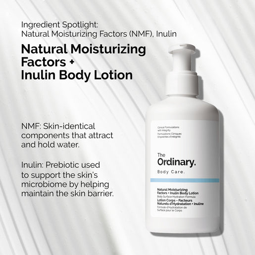 The Ordinary Natural Moisturizing Factors + Inulin Body Lotion 240mL