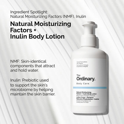 The Ordinary Natural Moisturizing Factors + Inulin Body Lotion 240mL
