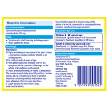 BISOLVON Dry Cough Honey Lime Flavour 20 Pastilles