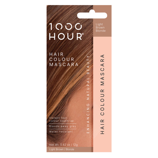1000HOUR Hair Colour Mascara Light Brown/Blonde 12g - GimmeNow
