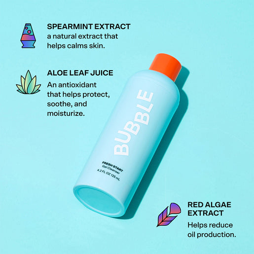 BUBBLE Fresh Start Gel Cleanser 125mL - GimmeNow