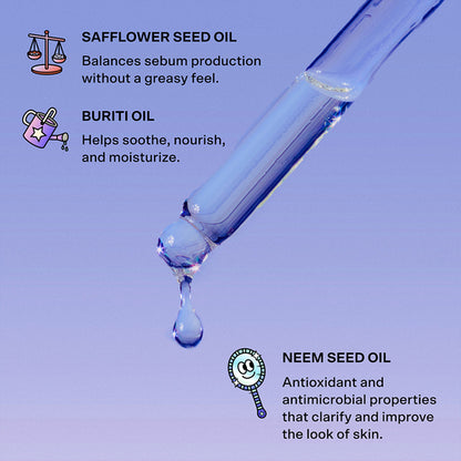 BUBBLE Float On Soothing Facial Oil 30mL - GimmeNow