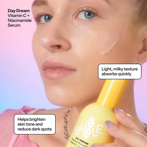 BUBBLE Rise & Shine Brightening Skincare Routine 3 Piece Set - GimmeNow
