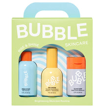BUBBLE Rise & Shine Brightening Skincare Routine 3 Piece Set - GimmeNow