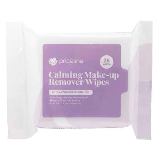 Priceline Calming Make-Up Remover Wipes 25 Pack