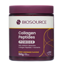BioSource Collagen Peptides Powder Berry Lemonade Flavour 150g - GimmeNow