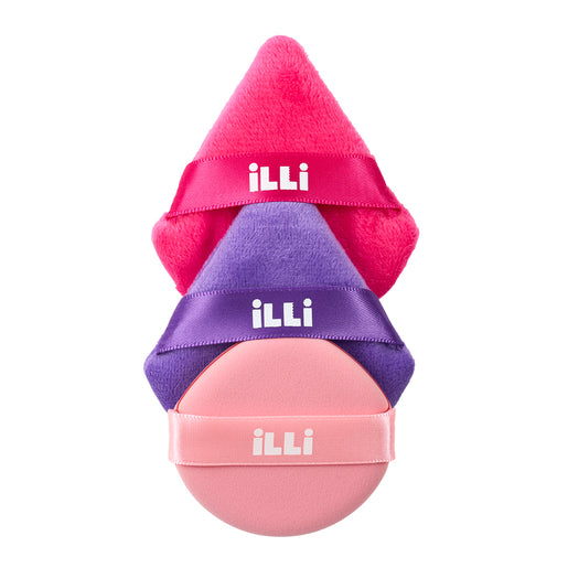 iLLi Powder & Liquid Puffs 3 Pack