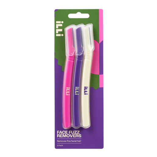 iLLi Face Fuzz Remover 3 Pack