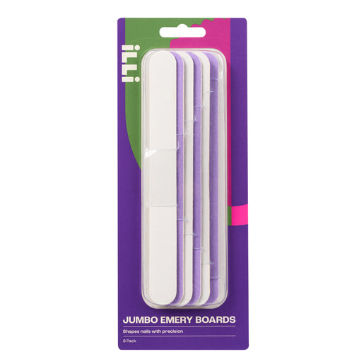 iLLi Jumbo Emery Boards 6 Pack