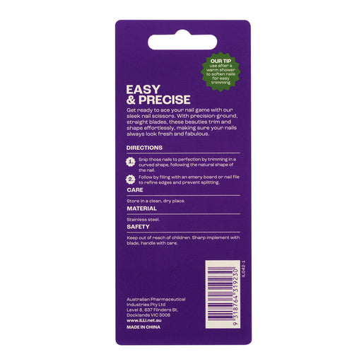 iLLi Straight Nail Scissors 1 Each