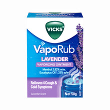 Vicks VapoRub Lavender Vaporizing Ointment 50g - GimmeNow