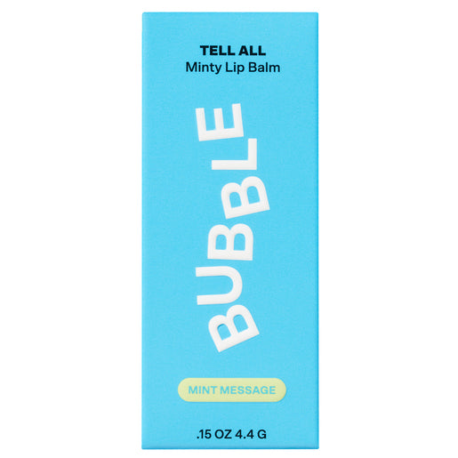 BUBBLE Tell All Lip Balm Mint Message 4.4g - GimmeNow