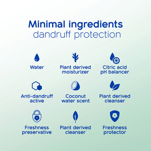 Head & Shoulders BARE Pure Clean Minimal Ingredients Anti-Dandruff Shampoo 400mL - GimmeNow