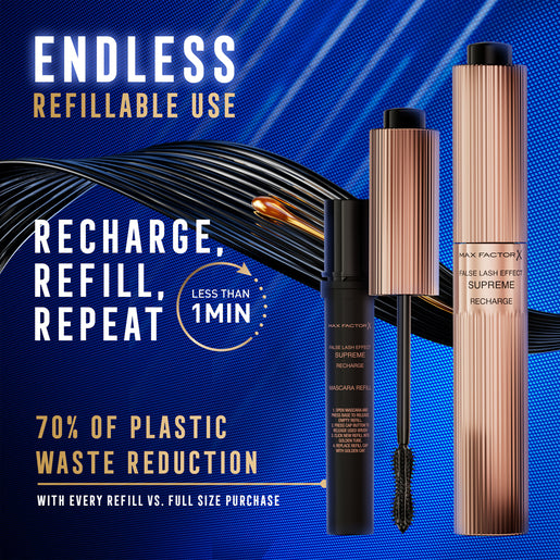 Max Factor False Lash Effect Supreme Recharge Mascara Refill 001 Black 8mL