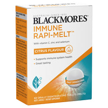 Blackmores Immune Rapi-Melt Citrus Flavour 60 Tablets - GimmeNow