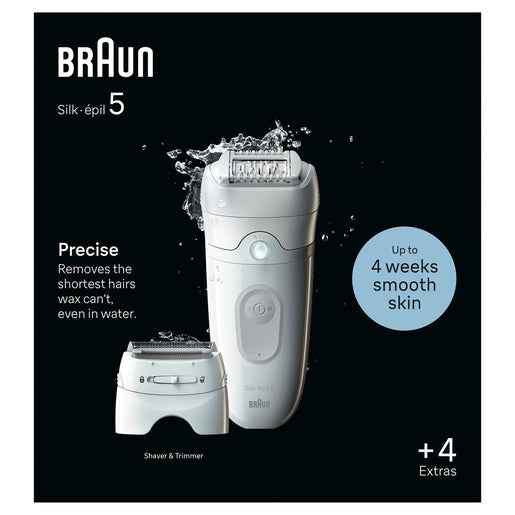Braun Silk-épil 5 Epilator + 4 Extras 1 Each