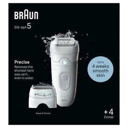 Braun Silk-épil 5 Epilator + 4 Extras 1 Each