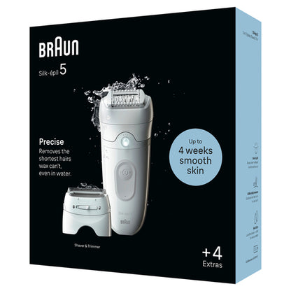 Braun Silk-épil 5 Epilator + 4 Extras 1 Each
