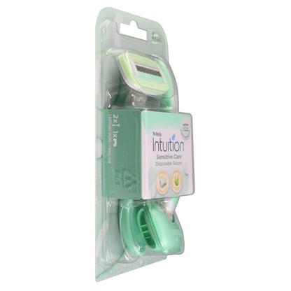 Schick Intuition Sensitive Care Disposable Razors 2 Pack
