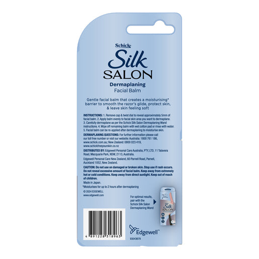 Schick Silk Salon Dermaplaning Facial Balm 6.5g