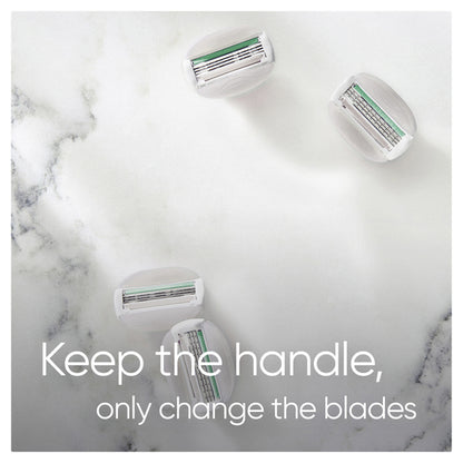 Gillette Venus Comfortglide Sensitive Blade Refills 4 Pack