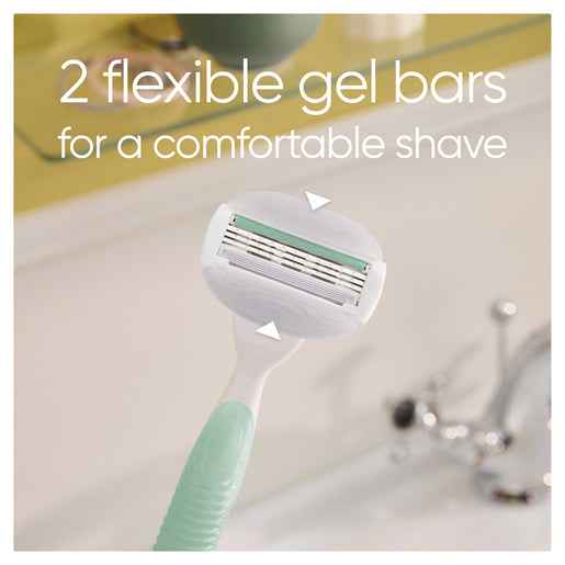 Gillette Venus Comfortglide Sensitive Blade Refills 4 Pack