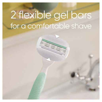 Gillette Venus Comfortglide Sensitive Blade Refills 4 Pack
