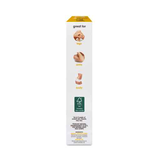 Nad's Natural Body Wax Strips 60 Pack
