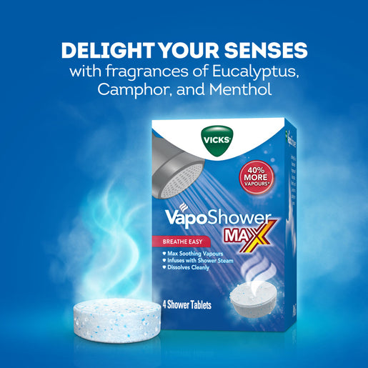 Vicks VapoShower Max 4 Pack - GimmeNow