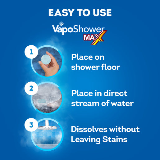 Vicks VapoShower Max 4 Pack - GimmeNow