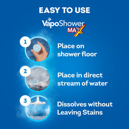 Vicks VapoShower Max 4 Pack - GimmeNow