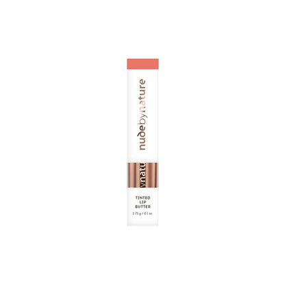 Nude By Nature Tinted Lip Butter 02 Peach 2.75g - GimmeNow