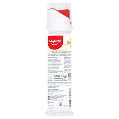 Colgate Total Active Prevention Toothpaste Pump Clean Mint 130g