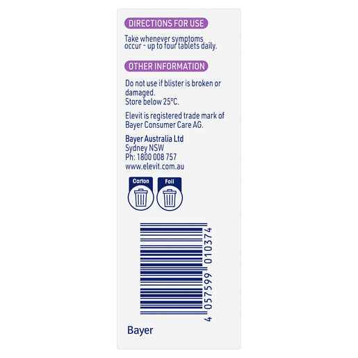 Elevit Morning Sickness Relief Pregnancy 60 Tablets