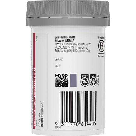 Swisse Beauty High Strength Biotin 5,000mcg 100 Tablets - GimmeNow