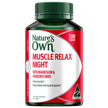 Nature's Own Muscle Relax Night 120 Tablets - GimmeNow