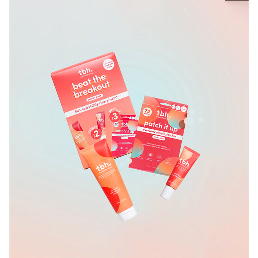 TBH Skincare Beat The Breakout Starter Pack 3 Piece Set