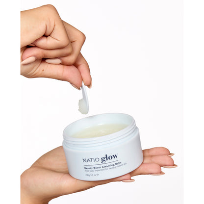 Natio Glow Beauty Boost Cleansing Balm 100g
