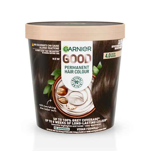 Garnier Good Permanent Hair Colour 4.0 Cacao Brown 1 Pack