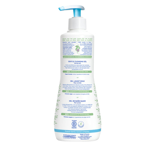 Mustela Gentle Cleansing Gel for Normal Skin 500mL