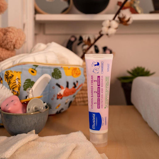 Mustela Vitamin Barrier Cream 123 for Nappy Rash 108g