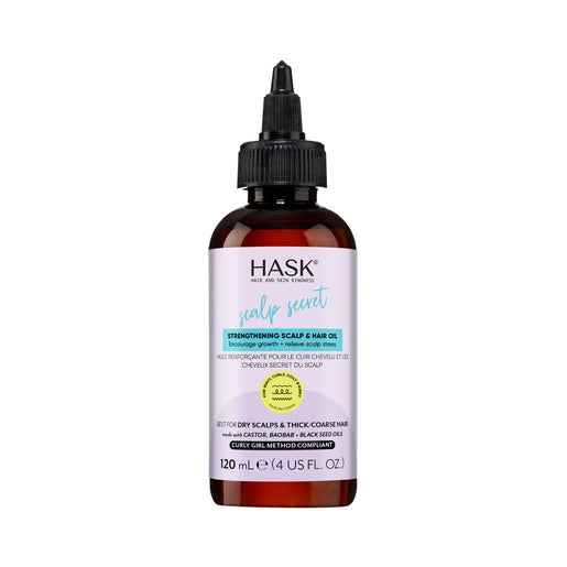 HASK Texture Solutions Hair Strengthening Scalp & Hair Oil 120mL