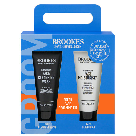 Brookes Fresh Face Grooming Kit 2 Piece Set