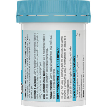 Swisse Ultiboost High Strength Celery 50 Capsules