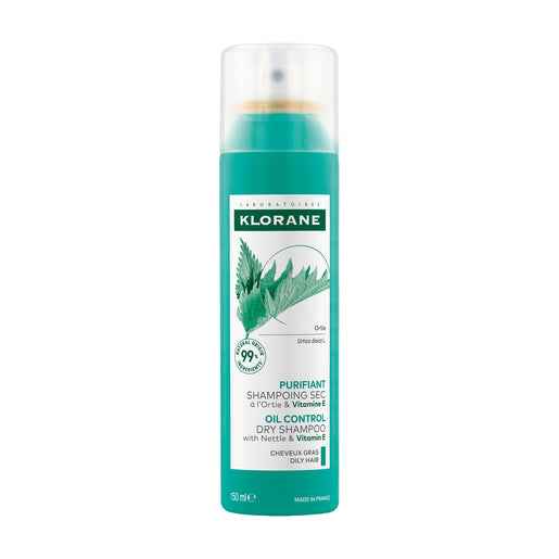 Klorane Oil Control Dry Shampoo With Nettle & Vitamin E 150mL