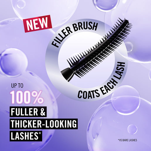 Rimmel London Wonder'Bond Lash Filler + Hyaluronic Mascara Black 11mL