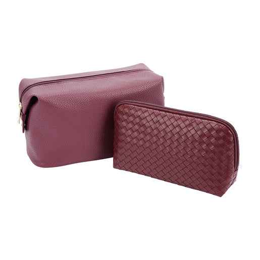 MP Cosmetics Wine Luxe Organiser 2 Piece Set