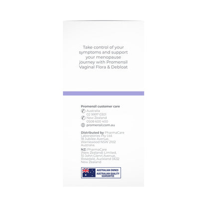 Promensil Vaginal Flora & Debloat 30 Capsules