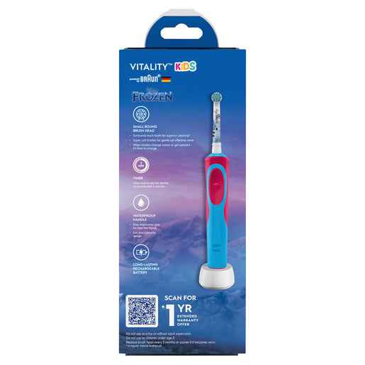 Oral-B Kids 3+ Yrs Disney Frozen Electric Toothbrush 1 Pack