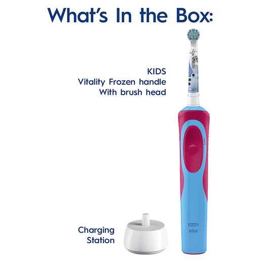 Oral-B Kids 3+ Yrs Disney Frozen Electric Toothbrush 1 Pack